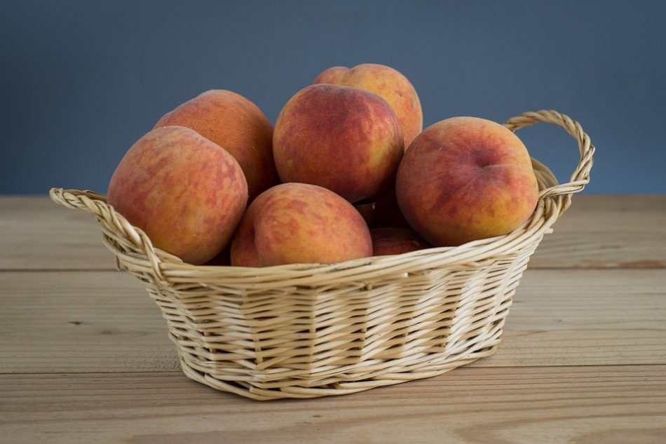gambar buah persik