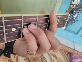 kunci gitar Bm gantung