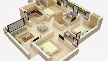 10 Desain Rumah Minimalis 3 Kamar Tidur Sederhana Tetap Nyaman untuk Keluarga 1