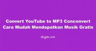 convert youtube to mp3 conconvert