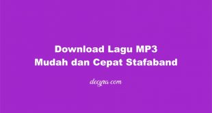 Download Lagu MP3 Mudah dan Cepat Stafaband