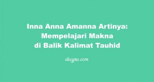 Inna Anna Amanna Artinya