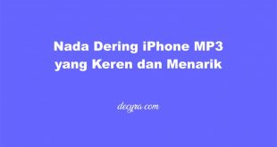 suara iphone mp3 terbaru