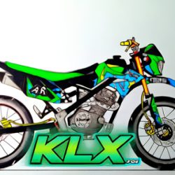 cara-menggambar-motor-klx